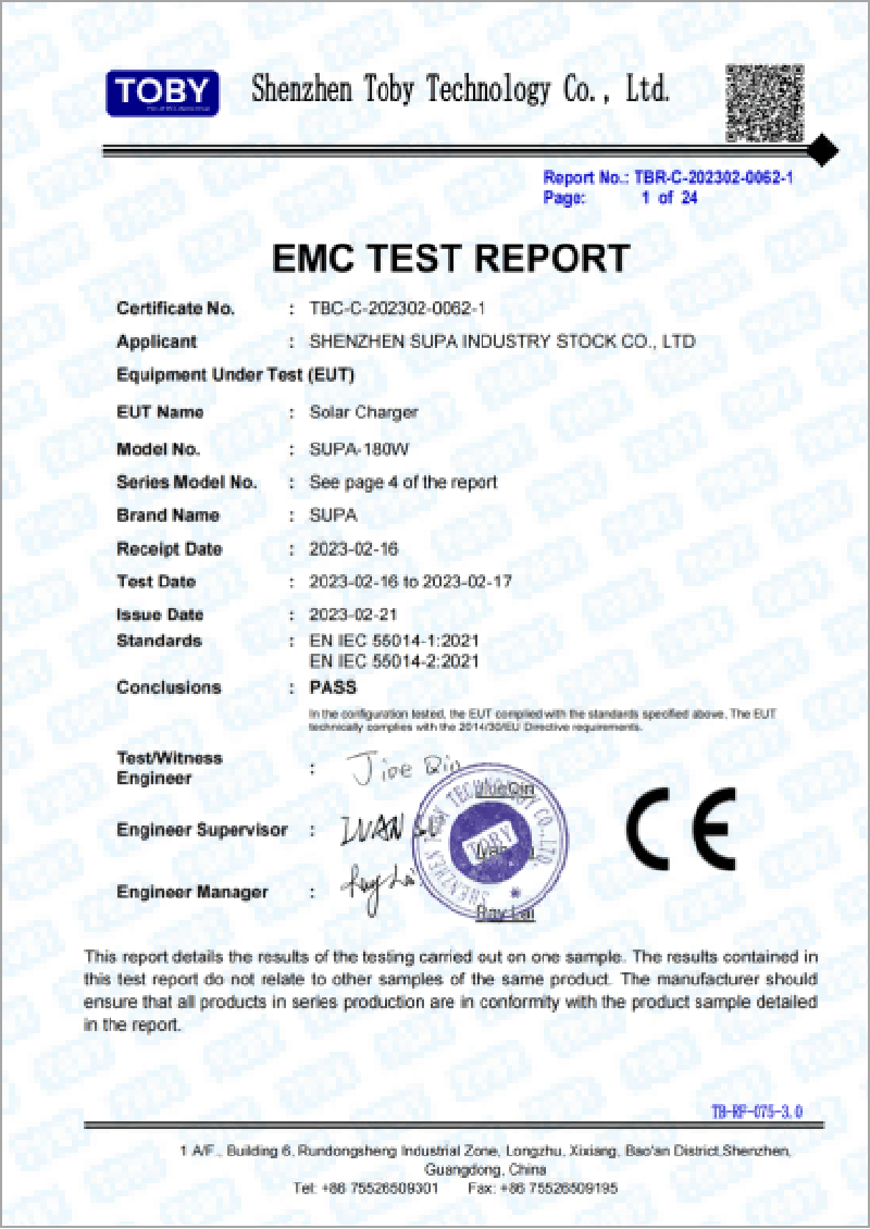 Emc Test Report