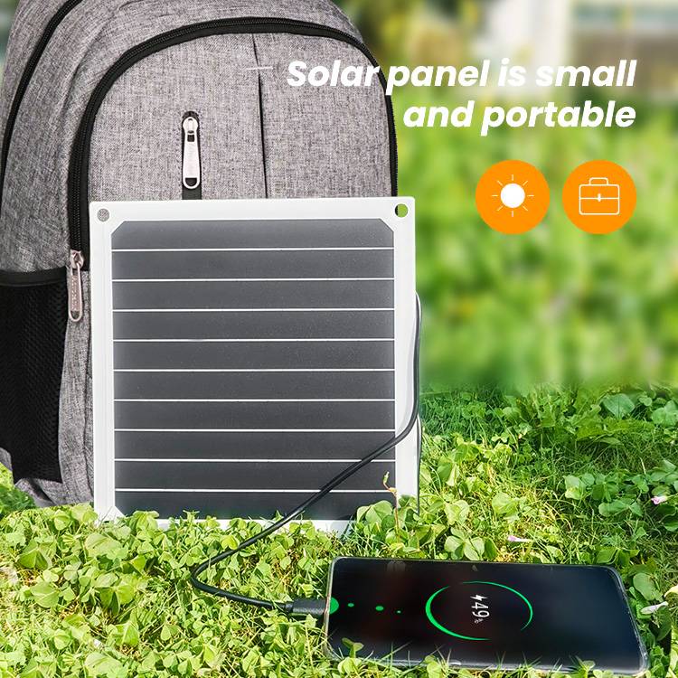 8W solar power charger